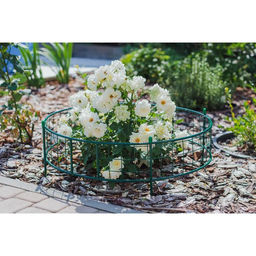 Клумба оцинкованная, 37×70×70 см, зелёная, «Решётка»