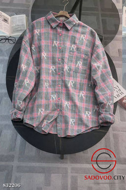 Рубашка женская в клетку