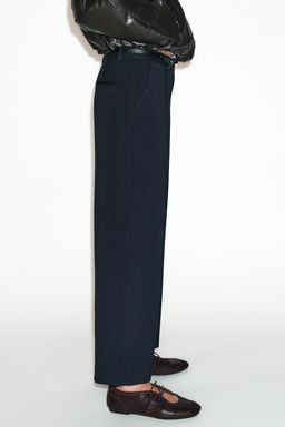 STRAIGHT TROUSERS WITH BELT - Zara фото 12