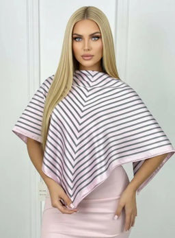 K13579 Платок (90/90см шелк) МУЛЬТИЦВЕТ_09