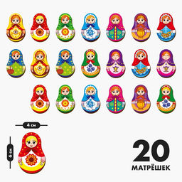 Мемори Матрёшки - Лесная мастерская фото 7