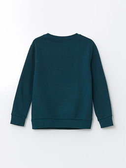 Bisiklet Yaka Erkek ?ocuk Sweatshirt - Waikiki фото 2