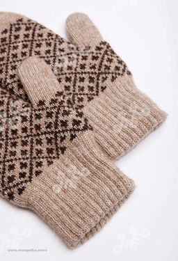 Шерстяные варежки (арт. 04177) - Тод оймс ххк фото 3