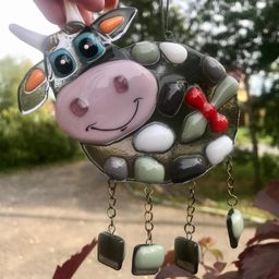 Сувенир на подвесе Коровушка