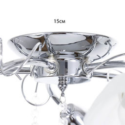 Люстра «Адель», 5×40 Вт E27, хром, 54×52×17 см