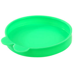 Крышка полиэтиленовая хозяйственная д82мм - классическая, Люкс, набор 10шт, цвета микс (Россия) - Домашняя мода фото 4