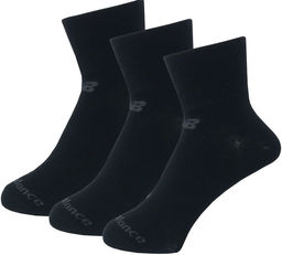 New balance / Носки (набор) PERFORMANCE COTTON FLAT KNIT ANKLE SOCKS 3 PAIR черные