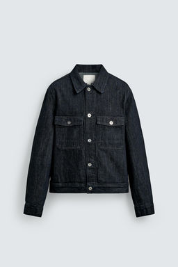 CAZADORA DENIM B?SICA / ?ndigo - Zara фото 7