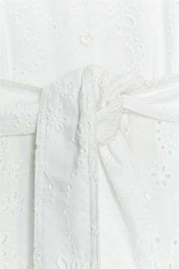 ZW COLLECTION EMBROIDERED SHIRT DRESS - Zara фото 10