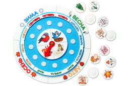 Дидактический коврик Времена года - Smiledecor фото 2