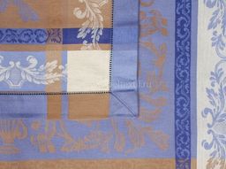 14с27 ЯК Скатерть 84*84 "Волга" цв.синий