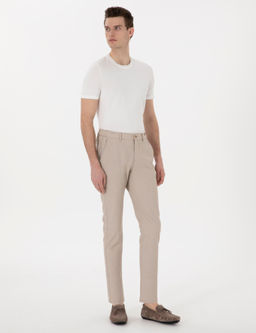 Vizon Slim Fit Gofre Kanvas Pantolon