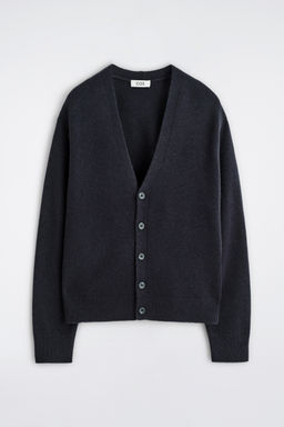 C?RDIGAN CASHMERE CON CUELLO DE PICO