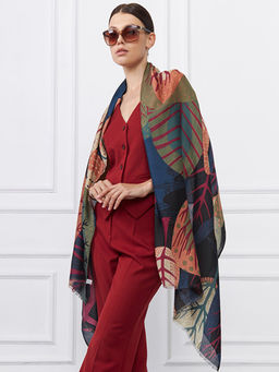 Палантин с рисунком