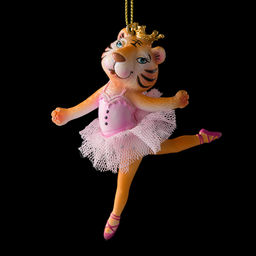 Цена за 1 шт. Украшение ErichKrause Decor Тигриный пируэт 10см