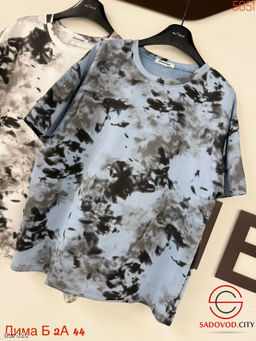 Футболка оверсайз с принтом