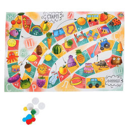 Цена за 3 шт. Настольная игра игра-бродилка логопедическая - Лас играс kids фото 2