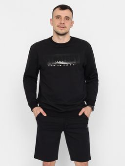 CRB wear/FSMM 60238-22 Джемпер мужской,черный/Ex.Cherubino  фото 4