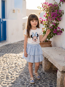 Minnie Mouse Bask?l? K?z ?ocuk Tak?m