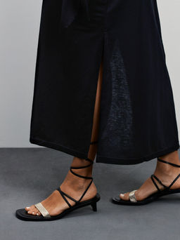 Платье миди с узлом / Zarina  фото 5