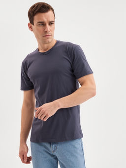 Футболка мужская Collorista, размер 46-48, серая, МИКС