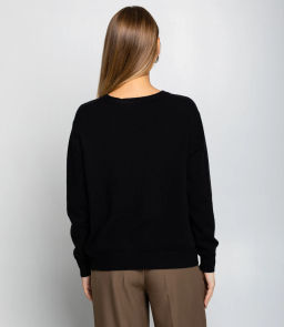 Джемпер #КТ20802, чёрный - Dommod фото 3