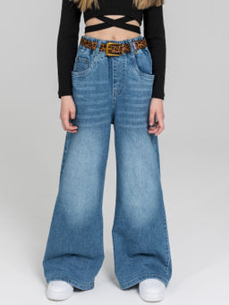 Джинсы-трубы для девочек