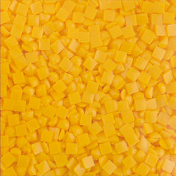 Страз неклеевой Zlatka ZMS SS07 цветные 2.3 х 2.3 мм акрил 10 х 10 г в пакете с картонным еврослотом СК/Распродажа № 0042 яр.желтый