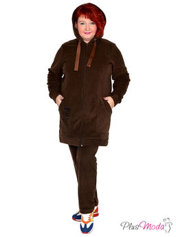 Толстовка Модель №1442 размеры 44-84 - Plusmoda фото 9