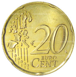 20 евроцентов 2001 года Монако