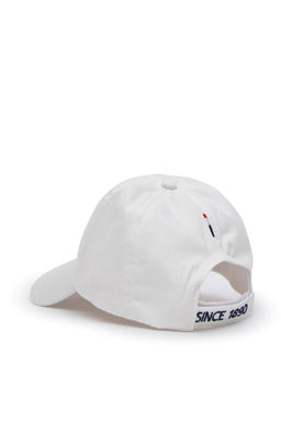 Шляпа U.S. Polo Assn Pedro Kids белая из хлопка