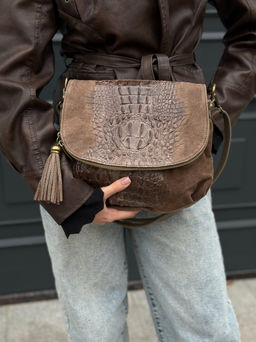 Сумка женская из телячьей кожи