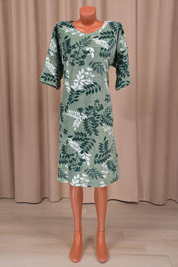 Туника велюровая (01019, зеленый)