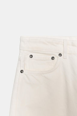 JEANS ZW COLLECTION TAPERED MID-WAIST - Zara фото 14