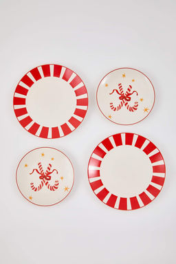 2li Y?lbas? Seker Kam?s? Pasta Tabag? 20cm & 2li Cizgili Servis Tabag? 26cm TPHAW26TBK00010 - Trendyolmilla фото 3