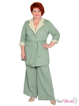 Жакет Модель №1549 размеры 44-84 - Plusmoda фото 4