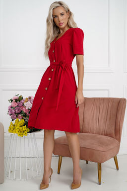Платье Open Style 6860 красный