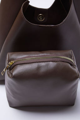 Koyu Kahverengi Yavrulu Oval Kad?n Omuz Canta TAKAW25OC00007 - Trendyolmilla фото 6