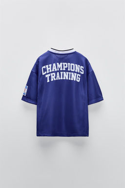 SPORTY T-SHIRT WITH NUMBER - Zara фото 2