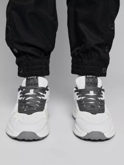 Кроссовки муж., молоч, фурн., э/к, текст. L8017-6