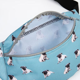 Поясная сумка на молнии, цвет голубой - NAZAMOK KIDS фото 5