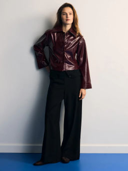 Прямые брюки с вискозой в составе / Zarina