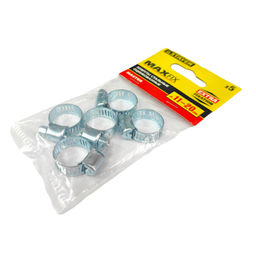 Набор хомутов 11-20мм, оцинк. сталь (5шт.)