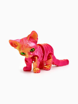 3Д - печатная игрушка «Котёнок», подвижная, цвет МИКС - Simaland фото 3