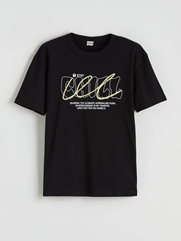 Bask?l? Erkek ?ocuk Ti??rt