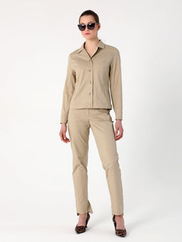 25220 Жакет бежевый - Dizzyway фото 2