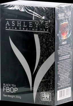 ASHLEYS. FBOP черный 250 гр. карт.пачка
