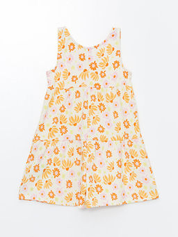 Bisiklet Yaka ?i?ekli K?z ?ocuk Tulum - Waikiki фото 2