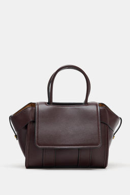 CITY BAG WITH FLAP - Zara фото 3