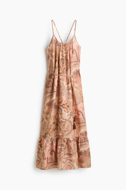 Vestido evas? con tiras de anudar